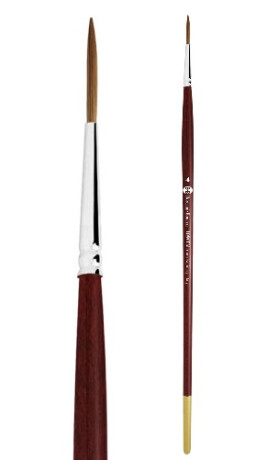 Přírodní štětec Kolinsky psáček 109 – velikost 2 - 