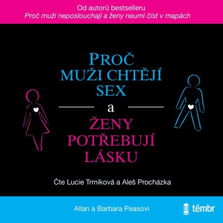 Proč muži chtějí sex a ženy potřebují lásku - Allan Pease,Barbara Peaseová