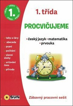 Procvičujeme - 1. třída Český jazyk, Matematika, Prvouka (poškozené) - 