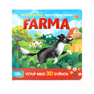 Prostorová 3D kniha - Farma - 