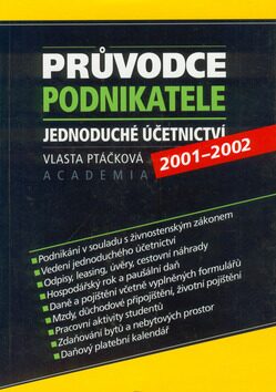 Průvodce podnikatele 2001-2002 - Vlasta Ptáčková