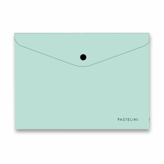 Psaníčko s drukem A4 PASTELINI zelená - neuveden