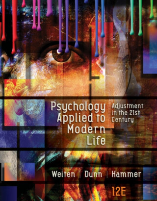 Psychology Applied to Modern Life - Yost Hammer Elizabeth, Dana  Dunn, Wayne  Weiten