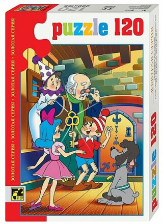 Puzzle 120 Pohádky - Pinocchio - neuveden