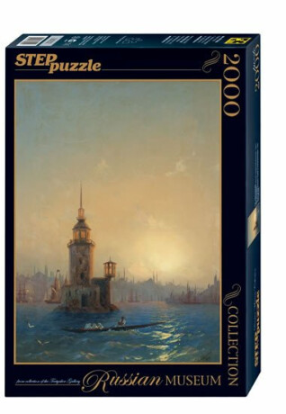 Puzzle 2000 Ajvazovskij Leandrová věž v Konstantinopolu (ze sbírek ruských muzeí) - neuveden