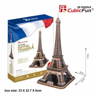 Puzzle 3D Eiffelova vež - 82 dílků - neuveden