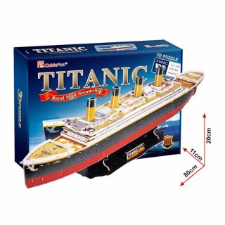 Puzzle 3D Titanic/113 dílků - neuveden