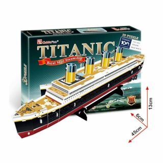 Puzzle 3D Titanic/35 dílků - neuveden