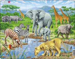 Puzzle Africká savana - neuveden
