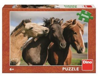 Puzzle 300XL Barevní koně - neuveden