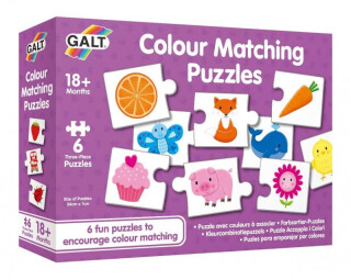 Puzzle – barvy co k sobě patří - 