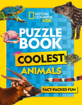Puzzle Book Coolest Animals - National National Geographic Kids
