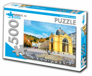 Puzzle č. 15 - Mariánské Lázně - 500 dílků - neuveden