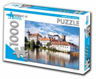 Puzzle č. 21 - Jindřichův Hradec - 1000 dílků - neuveden