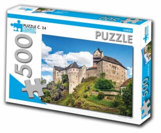 Puzzle č. 24 - Loket - 500 dílků - neuveden