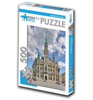 Puzzle č. 5 - Liberecká radnice - 500 dílků - neuveden