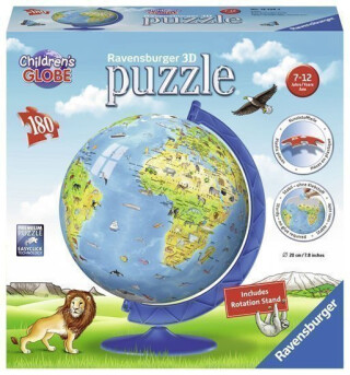 Puzzle - Dětský globus 180 dílků - neuveden
