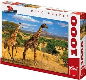 Dvě žirafy - Puzzle 1000 dílků - neuveden