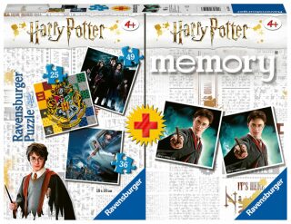 Ravensburger Puzzle Harry Potter 3v1 (25,36,49 dílků) + pexeso - neuveden