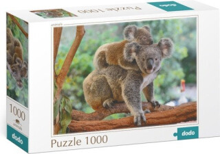 Puzzle Koala s mládětem 1000 dílků (poškozené) - neuveden