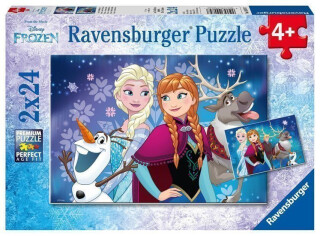 Puzzle Ledové království/2x24 dílků - neuveden
