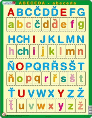 Puzzle MAXI - Česká ABECEDA/34 dílků - neuveden