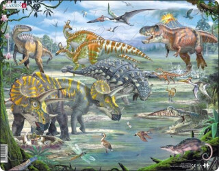 Puzzle MAXI - Dinosauři/65 dílků - neuveden