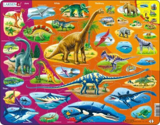 Puzzle MAXI - Dinosauři/85 dílků - neuveden