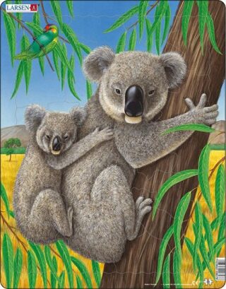 Puzzle MAXI - Medvídek Koala s mládětem/25 dílků - neuveden