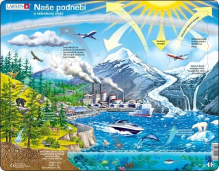 Puzzle MAXI - Naše podnebí/69 dílků - neuveden