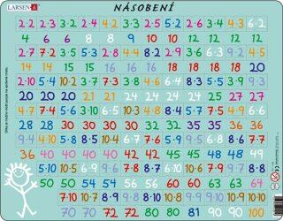 Puzzle MAXI - Násobení/81 dílků - neuveden