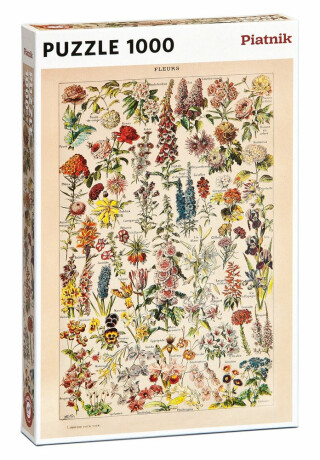 Puzzle Millat: Květiny 1000 dílků - neuveden