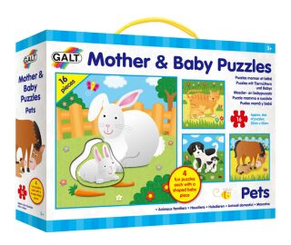 Puzzle - Mother and Baby - Domácí mazlíčci - 