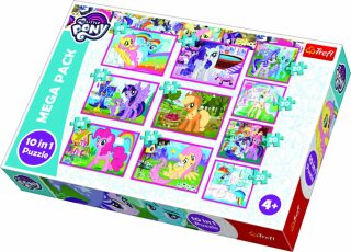 Trefl Puzzle My Little Pony 10v1 (Defekt) - neuveden