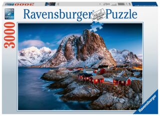 Puzzle Norsko/3000 dílků - neuveden