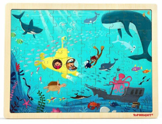 Puzzle Podmořský svět, dřevěné - neuveden