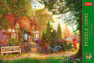 Puzzle Premium Plus Tea Time: Venkovské stavení/1000 dílků (poškozené) - neuveden