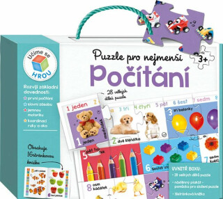 Puzzle pro nejmenší Počítání BOX - Ivana Rybecká