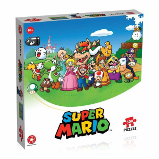Puzzle Super Mario - 500 dílků - neuveden