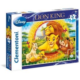 Puzzle Supercolor 60, Lví král - 
