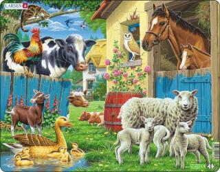 Puzzle Zvířata na farmě - neuveden
