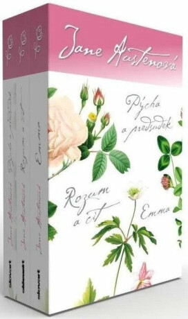 Pýcha a předsudek / Rozum a cit / Emma (box) - Jane Austenová