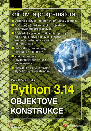 Python 3.14 - Objektové konstrukce - Rudolf Pecinovský