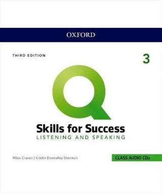 Q: Skills for Success 3 Listening & Speaking Class Audio CDs /3/, 3rd - Miles Craven