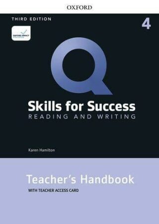 Q Skills for Success 4 Reading & Writing Teacher´s Handbook with Teacher´s Access Card, 3rd - Karen Hamilton
