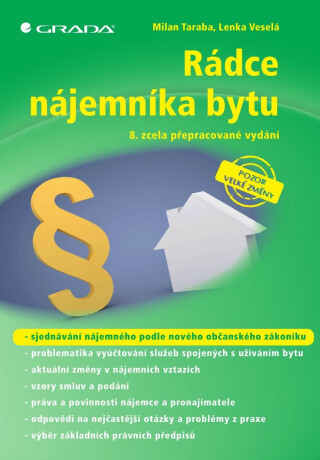Rádce nájemníka bytu - Milan Taraba,Lenka Veselá
