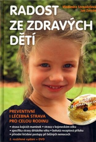 Radost ze zdravých dětí + DVD - Vladimíra Strnadelová,Jan Zerzán