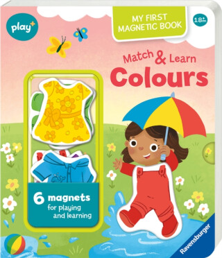 Ravensburger Play+ Infant & Toddler - My First Magnetic Book: Match and Learn Colours - Kathrin Lena Orso