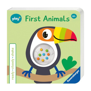Ravensburger Play+ Infant & Toddler - Ready, Steady Shake: First Animals - Dynamo Limited