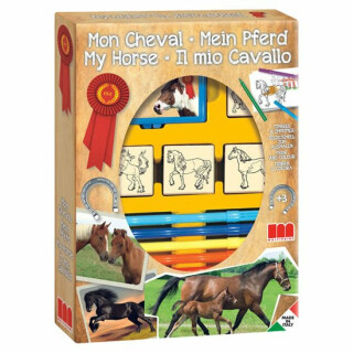 Razítka koně, box 4 ks - neuveden